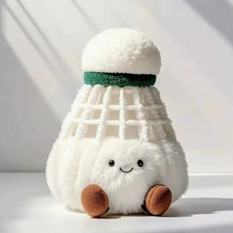Badminton Denmark - Pendentif en peluche de Badminton, porte-clés