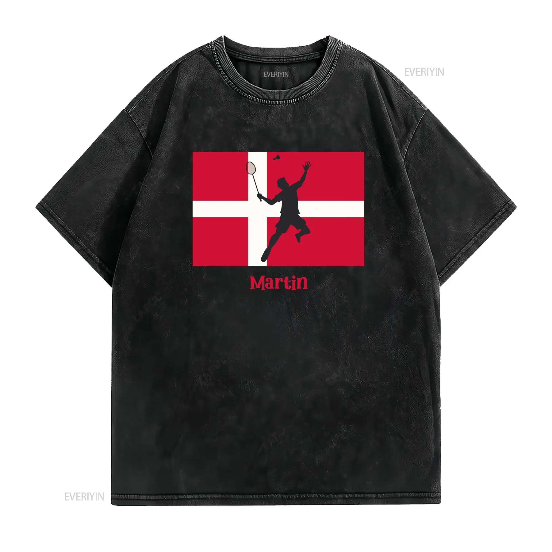 T-shirt personnalisé Danemark  - Badminton Denmark avis et prix