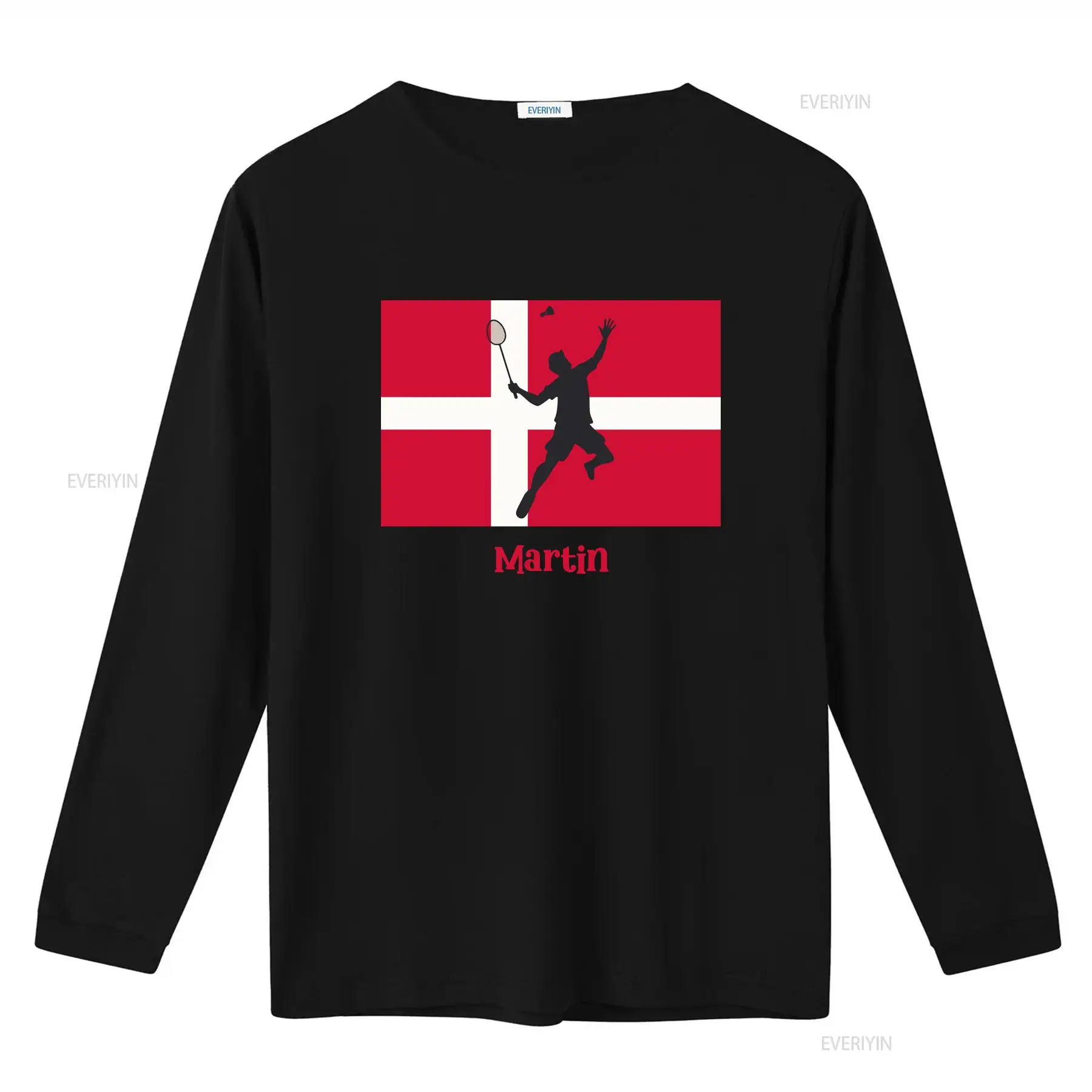 T-shirt personnalisé Danemark  - Badminton Denmark avis et prix