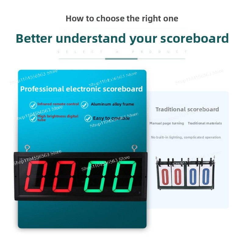 Compteur de points numérique à - Scoreboard Digital avis et prix